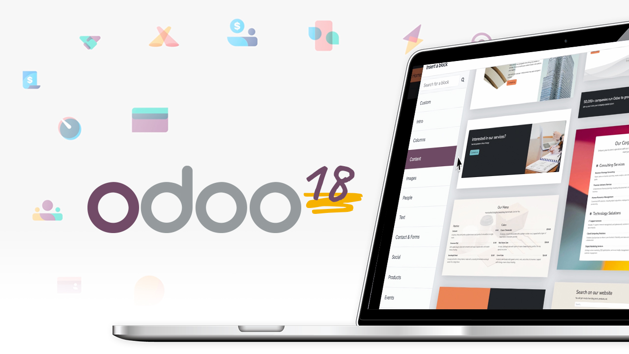 قابلیت‌های جدید در Odoo 18